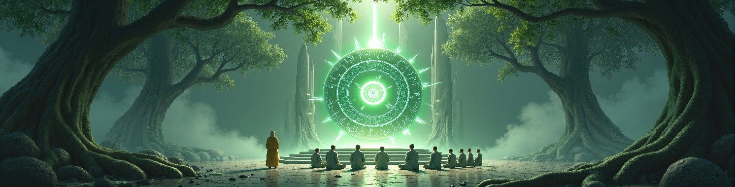 Mystic portal AI VFX art